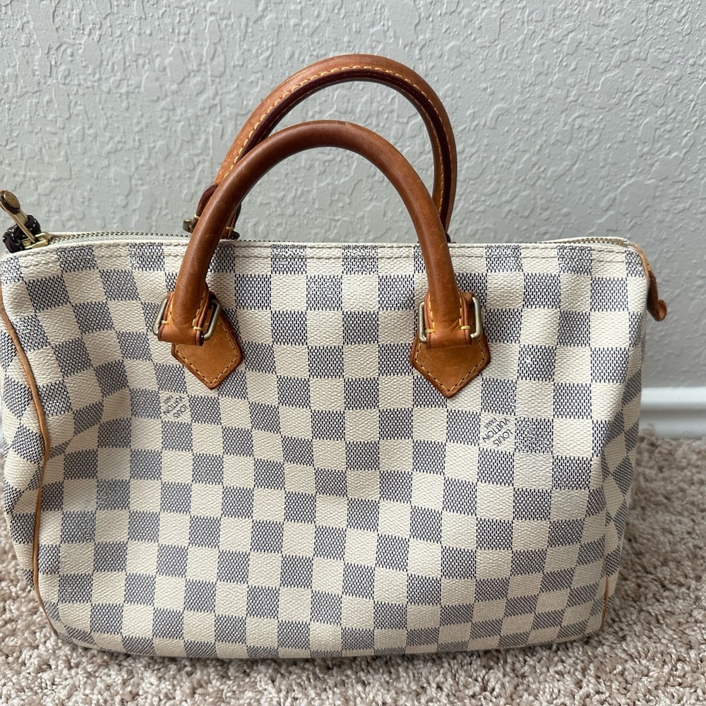Louis Vuitton Speedy 30 Damier Azure